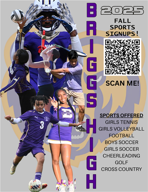2025 Fall Sports Flyer